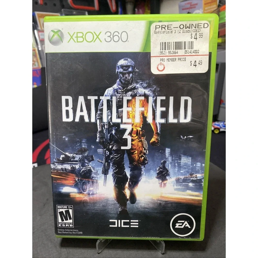 Battlefield 3 (Xbox 360) Preowned 2 Discs